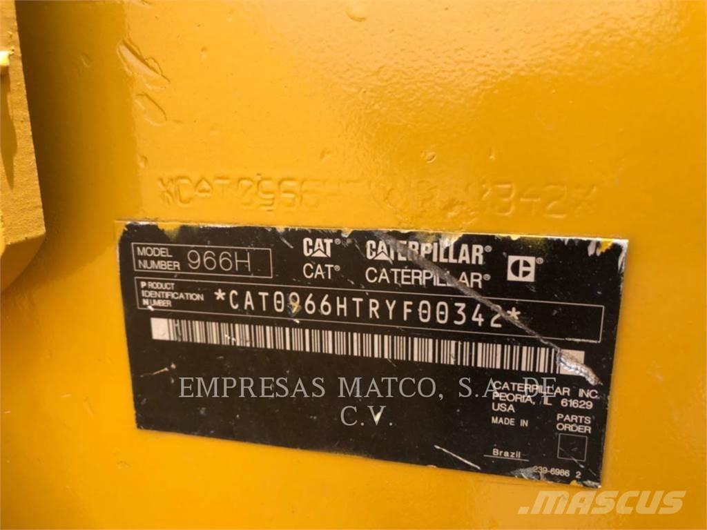 CAT 966H Φορτωτές με λάστιχα (Τροχοφόροι)