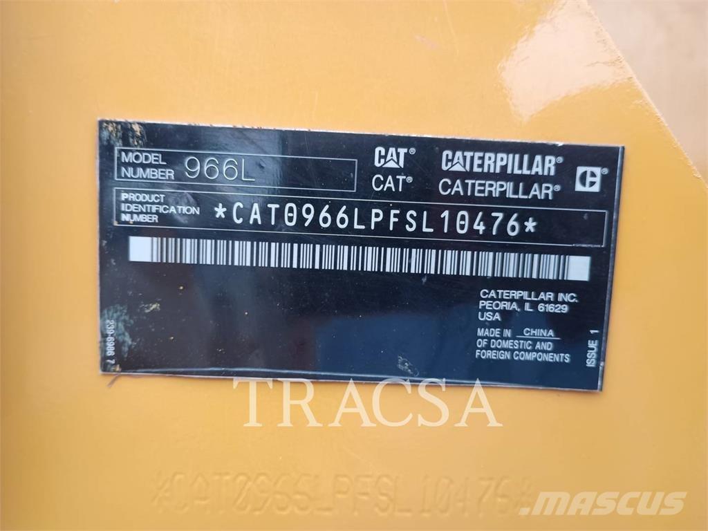 CAT 966L Φορτωτές με λάστιχα (Τροχοφόροι)