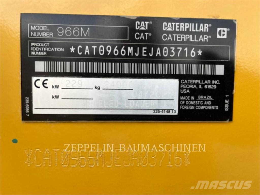 CAT 966M Φορτωτές με λάστιχα (Τροχοφόροι)