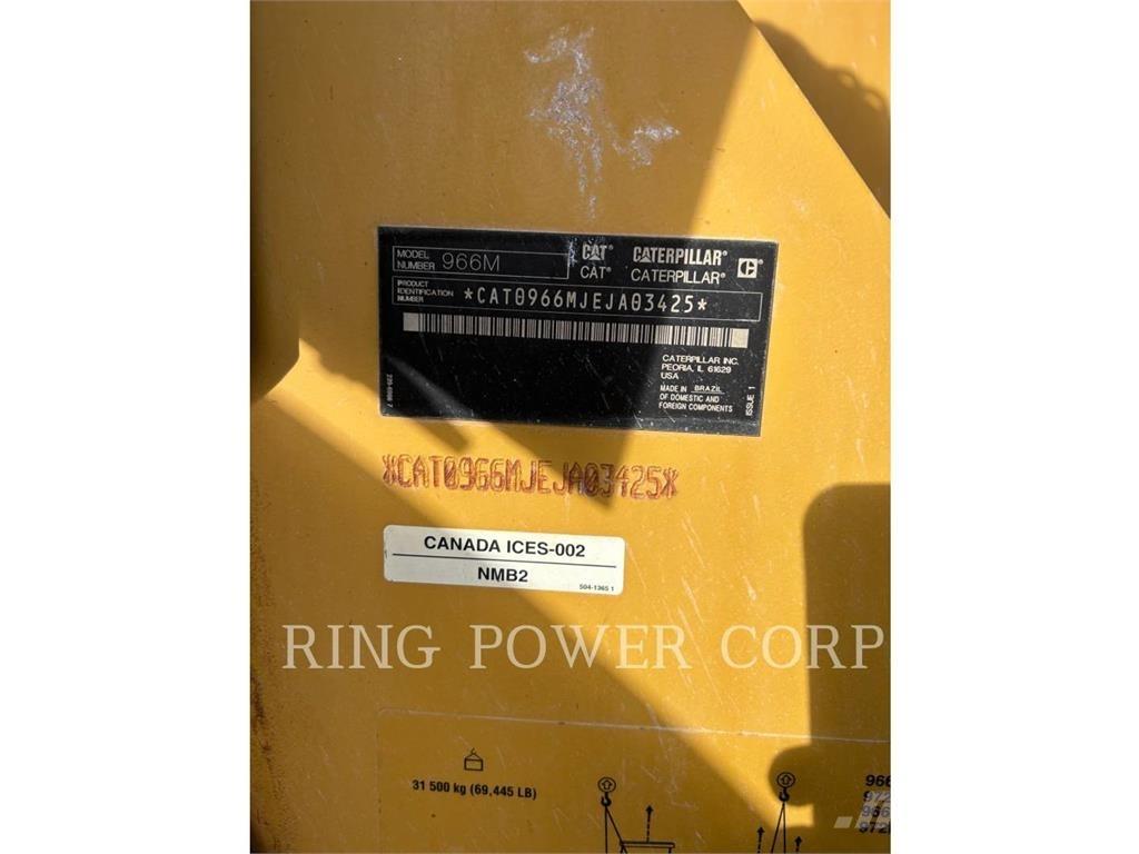 CAT 966MQC Φορτωτές με λάστιχα (Τροχοφόροι)
