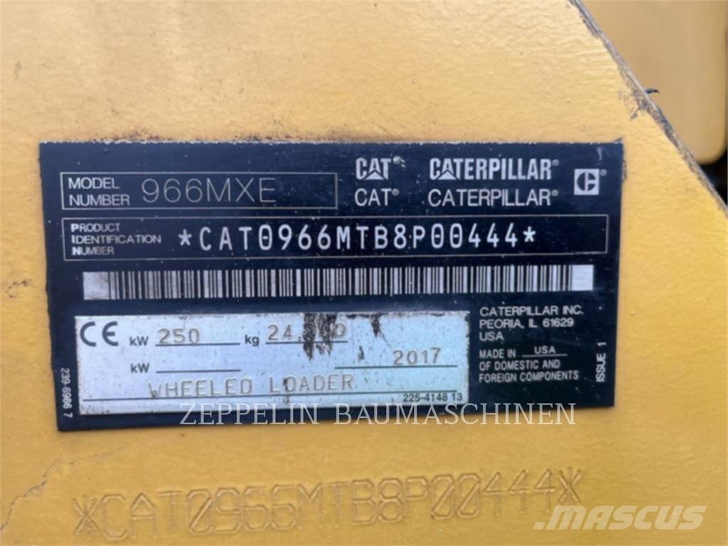 CAT 966MXE Φορτωτές με λάστιχα (Τροχοφόροι)