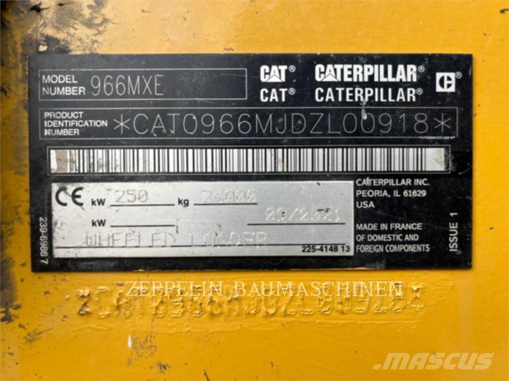CAT 966MXE Φορτωτές με λάστιχα (Τροχοφόροι)
