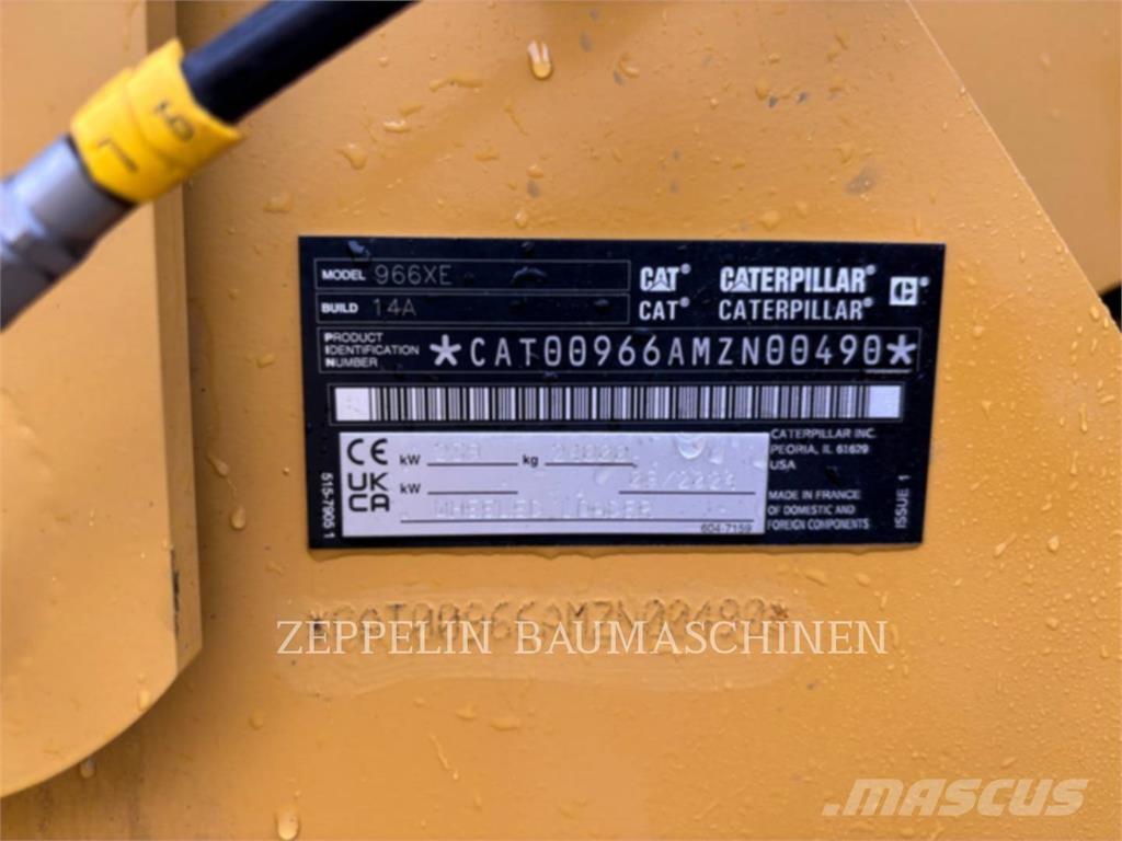 CAT 966XE Φορτωτές με λάστιχα (Τροχοφόροι)