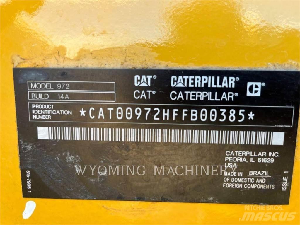 CAT 972 Φορτωτές με λάστιχα (Τροχοφόροι)
