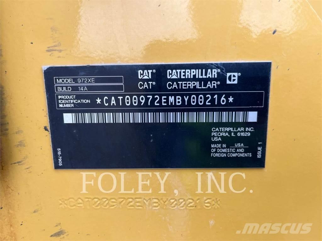 CAT 972-14XE Φορτωτές με λάστιχα (Τροχοφόροι)