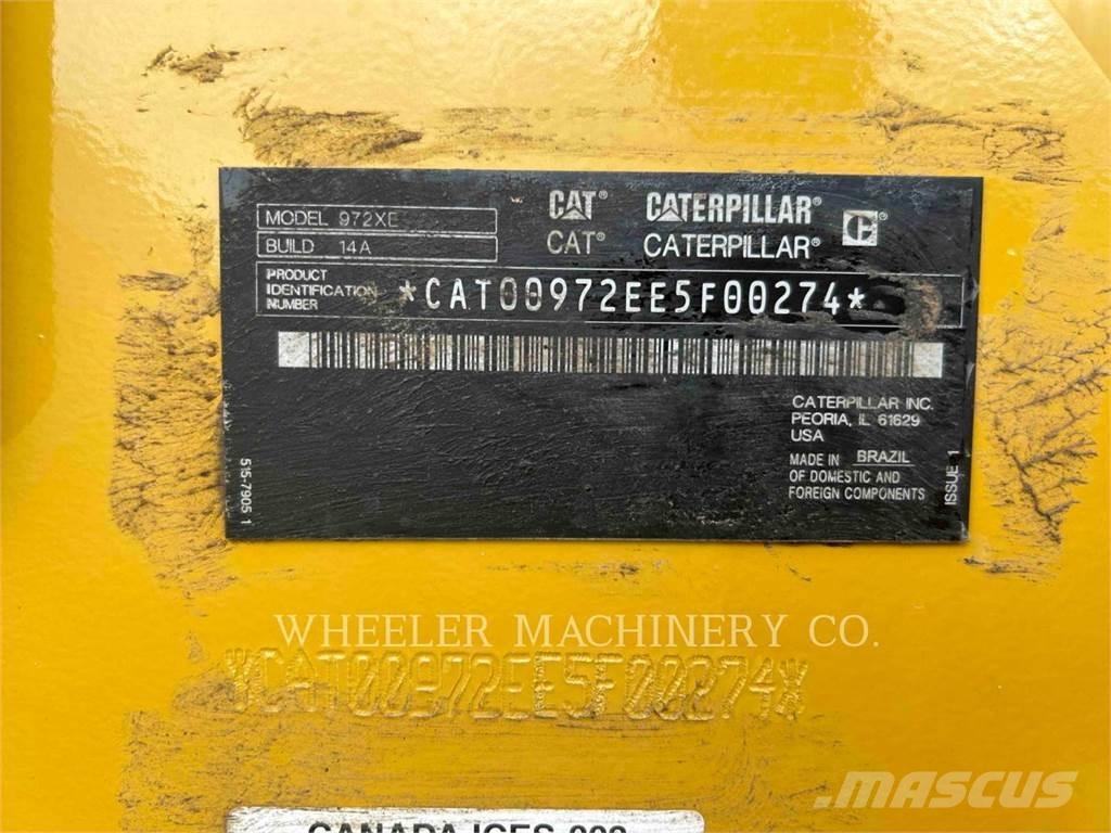 CAT 972 XE QC Φορτωτές με λάστιχα (Τροχοφόροι)
