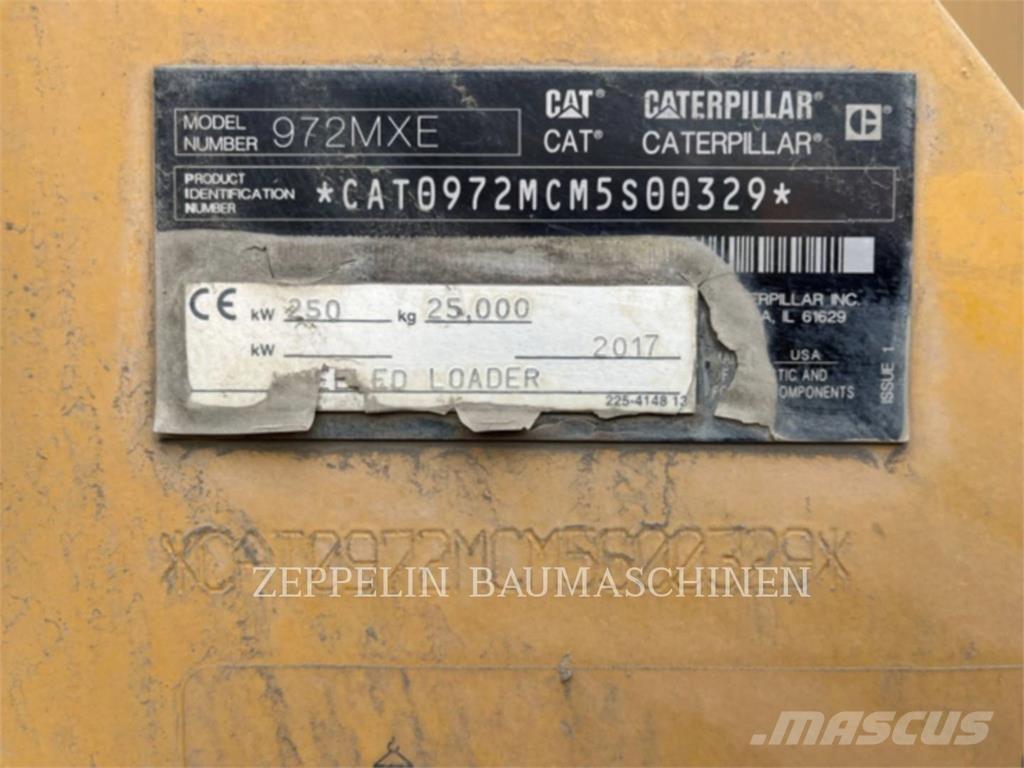 CAT 972MXE Φορτωτές με λάστιχα (Τροχοφόροι)