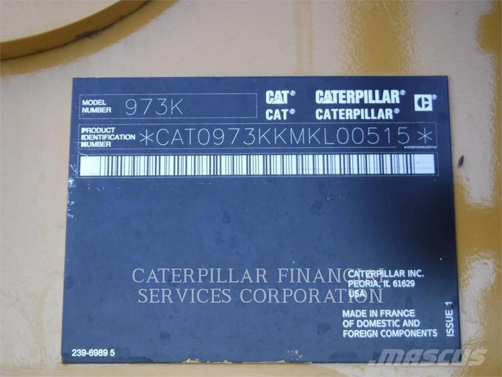 CAT 973K Φορτωτές με ερπύστριες