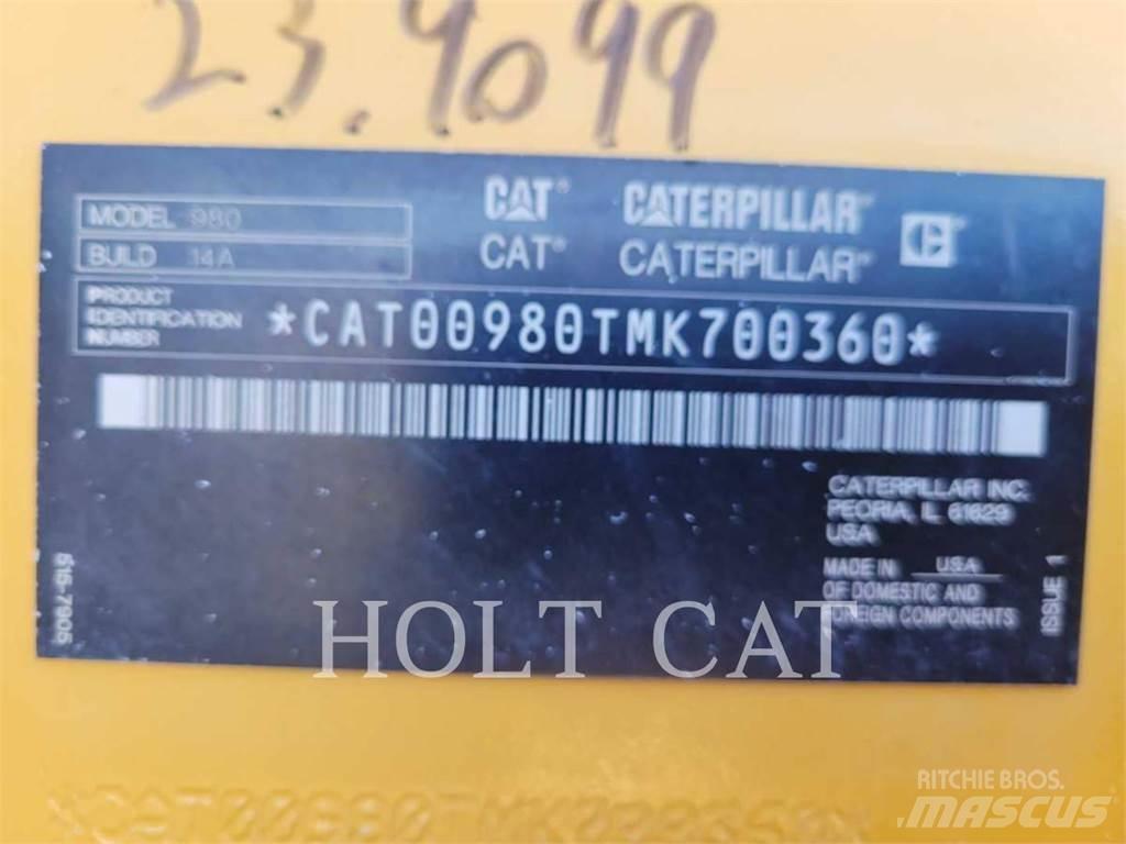 CAT 980 Φορτωτές με λάστιχα (Τροχοφόροι)