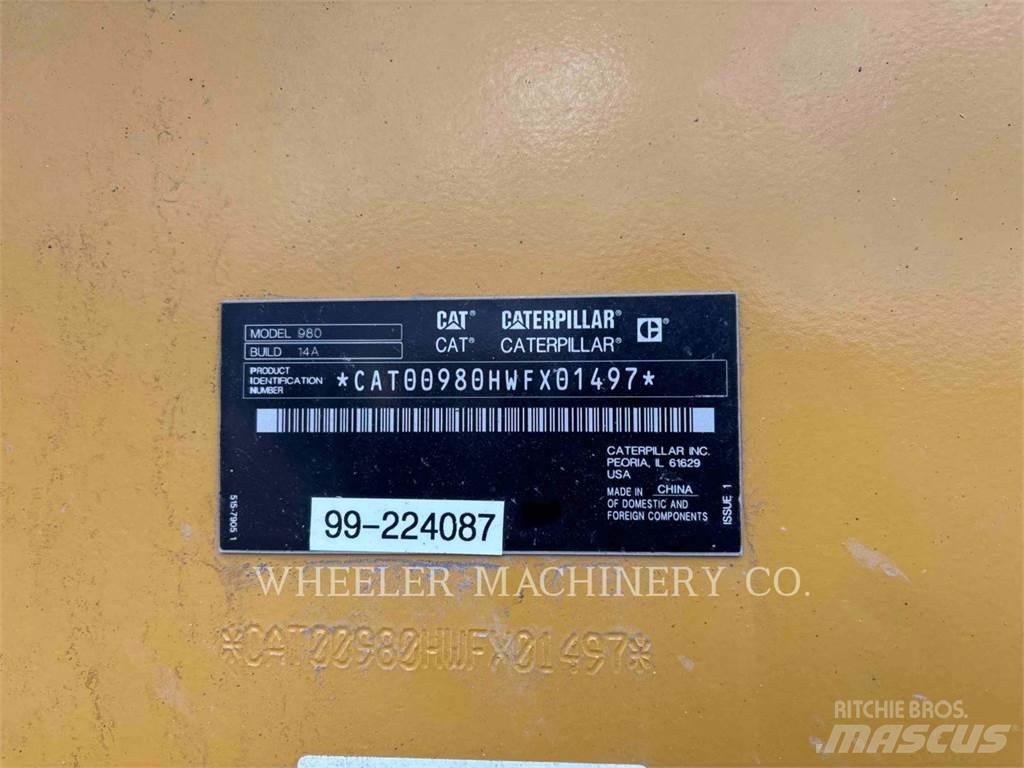 CAT 980 Φορτωτές με λάστιχα (Τροχοφόροι)