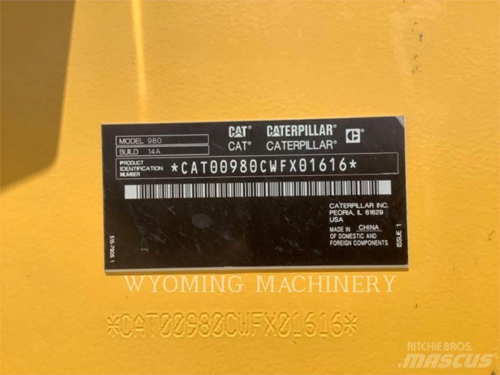 CAT 980 Φορτωτές με λάστιχα (Τροχοφόροι)