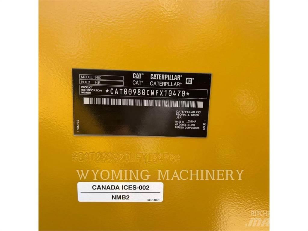 CAT 980 Φορτωτές με λάστιχα (Τροχοφόροι)
