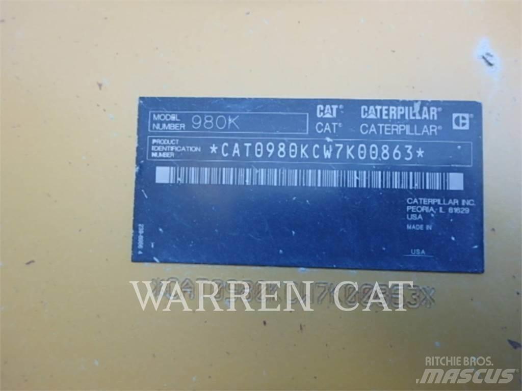 CAT 980K Φορτωτές με λάστιχα (Τροχοφόροι)