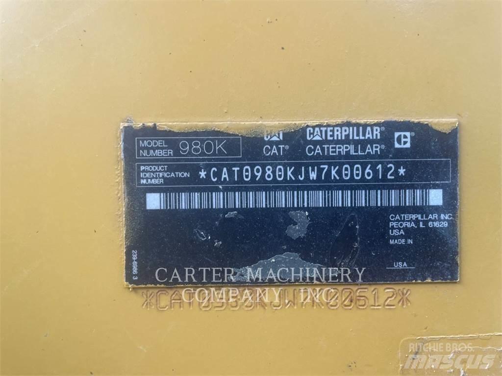 CAT 980K Φορτωτές με λάστιχα (Τροχοφόροι)