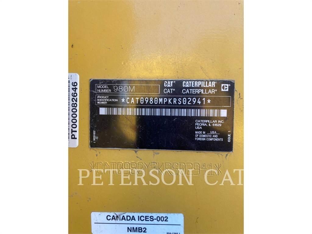 CAT 980M Φορτωτές με λάστιχα (Τροχοφόροι)