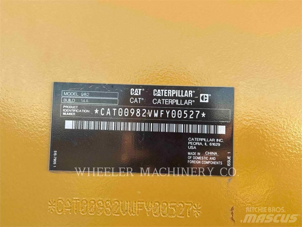 CAT 982 Φορτωτές με λάστιχα (Τροχοφόροι)