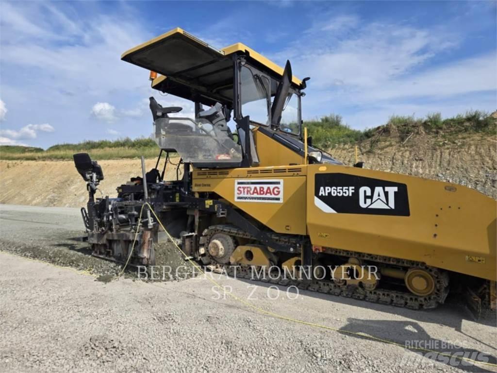 CAT AP655F Επίστρωση ασφάλτου