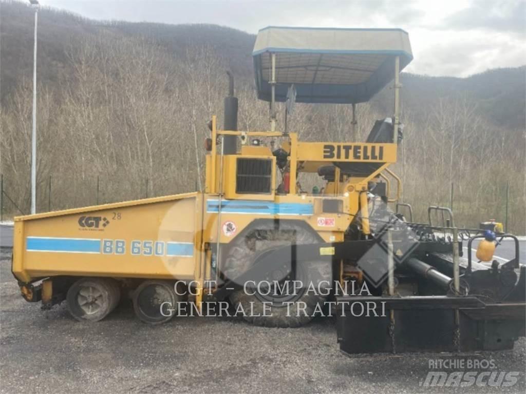 CAT BB650 Επίστρωση ασφάλτου