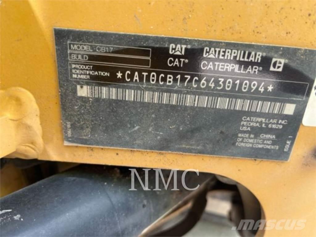 CAT CB1.7 Κύλινδροι συμπίεσης εδάφους