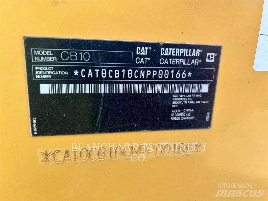 CAT CB10 Οδοστρωτήρες διπλού κυλίνδρου