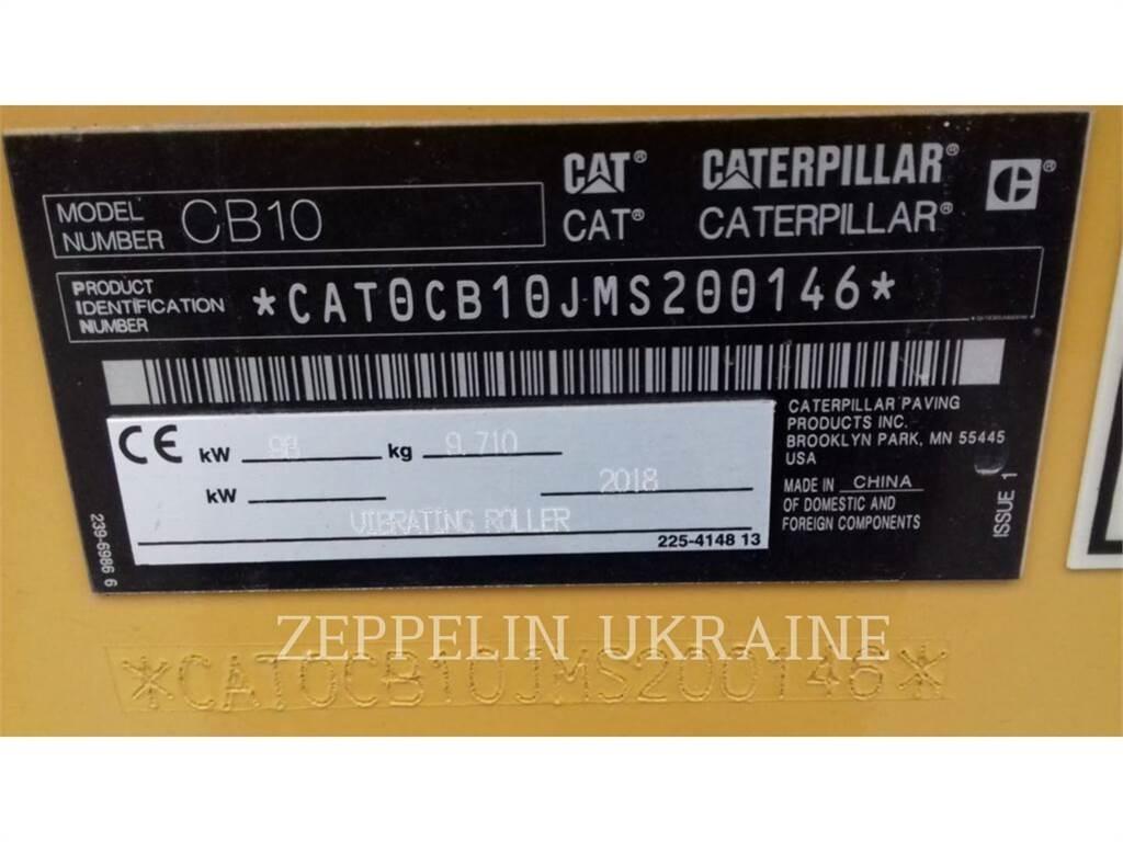 CAT CB10 Κύλινδροι συμπίεσης εδάφους