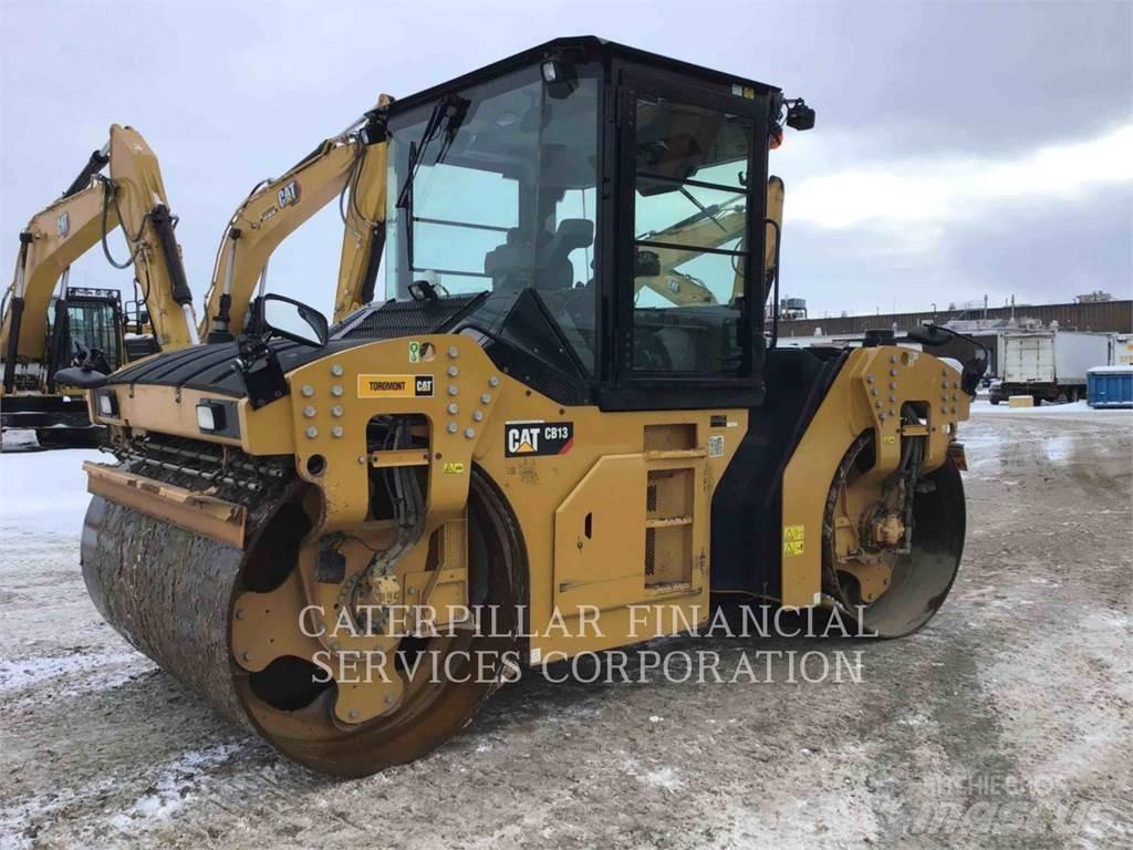 CAT CB13 Οδοστρωτήρες διπλού κυλίνδρου