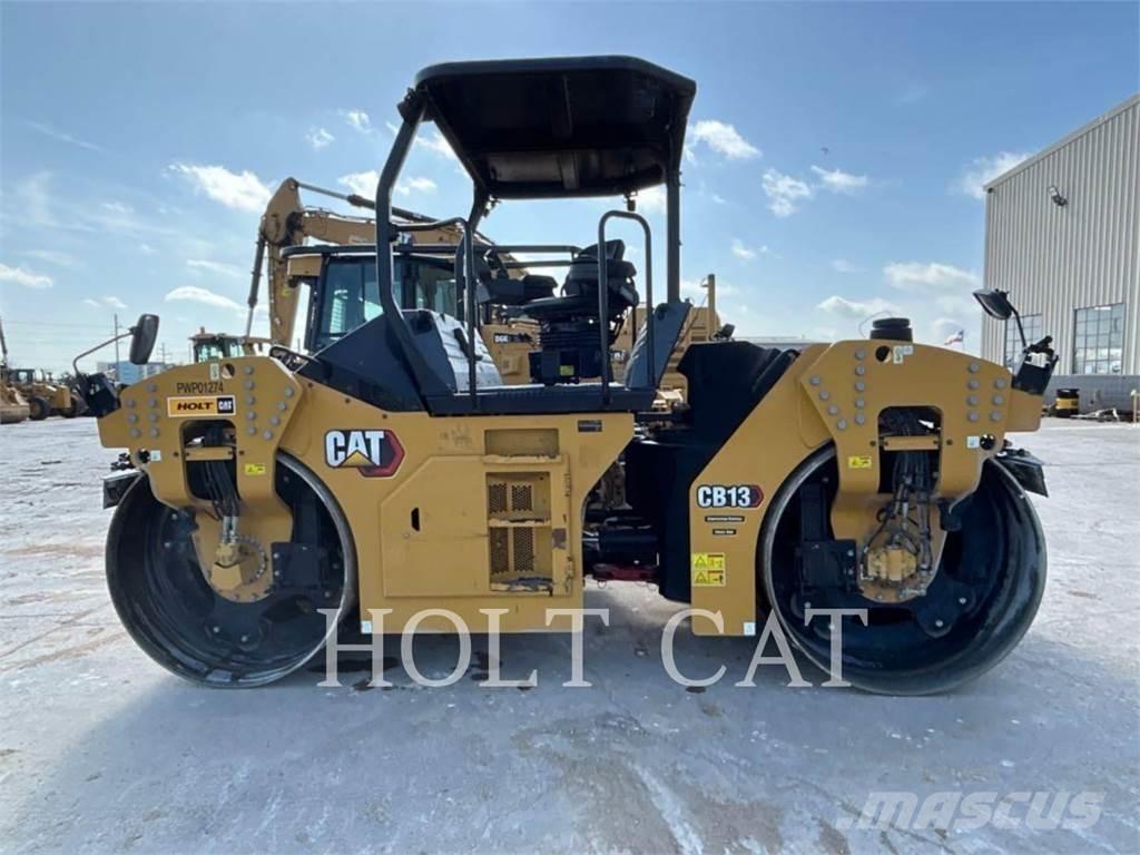 CAT CB13 Οδοστρωτήρες μονού κυλίνδρου