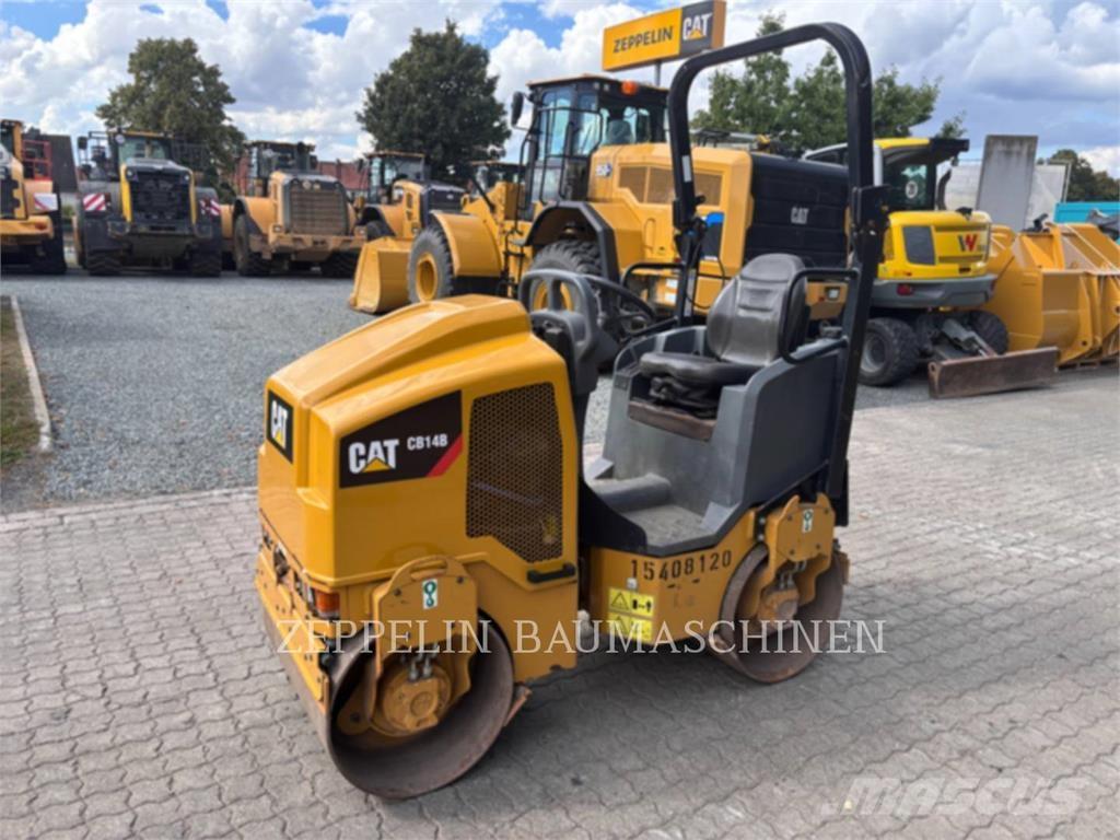 CAT CB14B Κύλινδροι συμπίεσης εδάφους