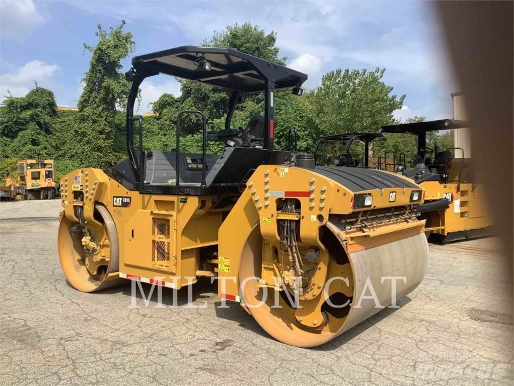 CAT CB15 Οδοστρωτήρες διπλού κυλίνδρου