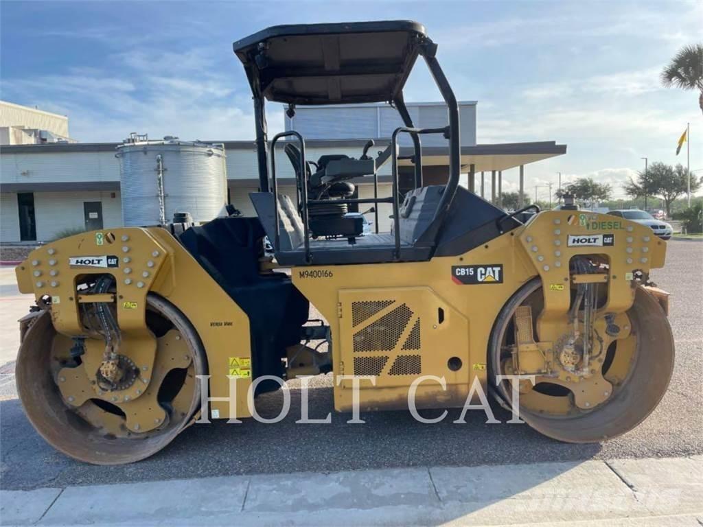 CAT CB15 Οδοστρωτήρες μονού κυλίνδρου