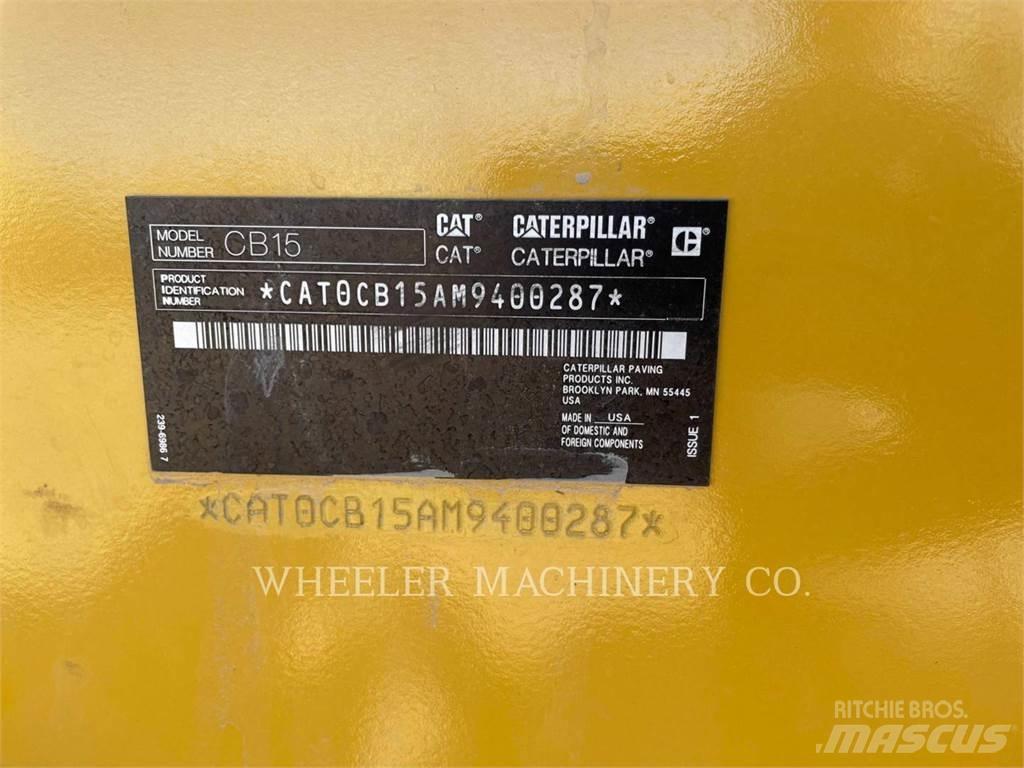 CAT CB15 Οδοστρωτήρες διπλού κυλίνδρου