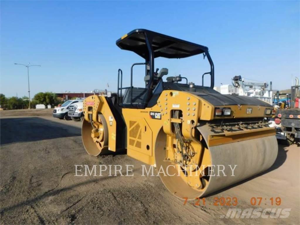 CAT CB15 5A Οδοστρωτήρες διπλού κυλίνδρου
