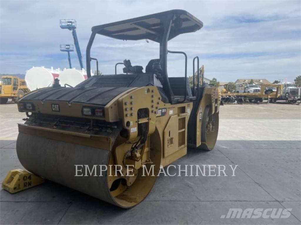 CAT CB15 5A Οδοστρωτήρες διπλού κυλίνδρου