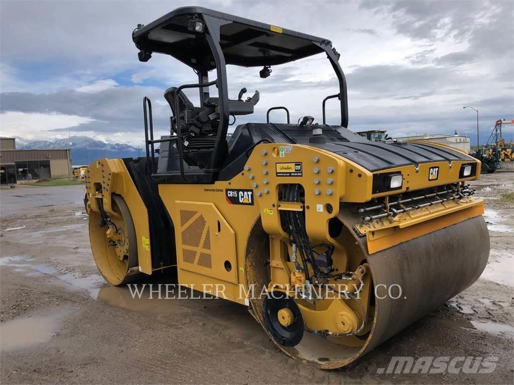 CAT CB15 CW Οδοστρωτήρες διπλού κυλίνδρου