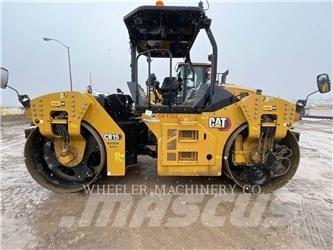 CAT CB15 CW VV Οδοστρωτήρες διπλού κυλίνδρου