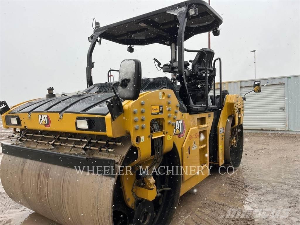 CAT CB15 CW VV Οδοστρωτήρες διπλού κυλίνδρου