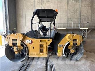 CAT CB15 CW VV Οδοστρωτήρες διπλού κυλίνδρου
