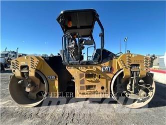 CAT CB15 CW VV Οδοστρωτήρες διπλού κυλίνδρου