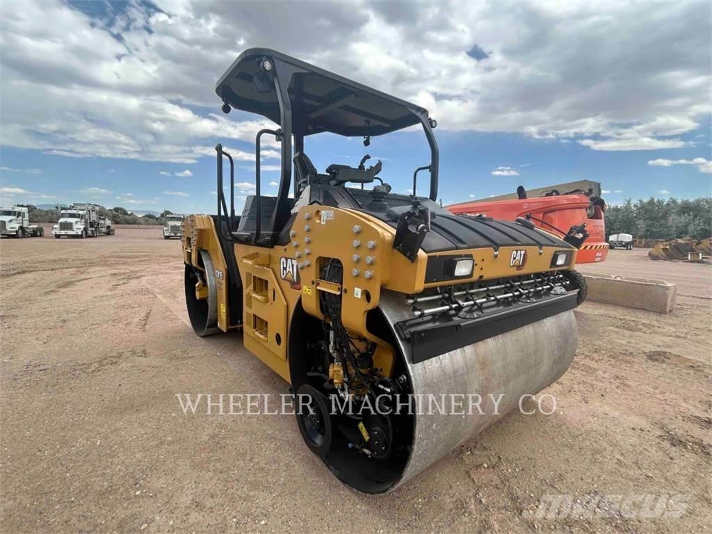 CAT CB15 CW VV Οδοστρωτήρες διπλού κυλίνδρου