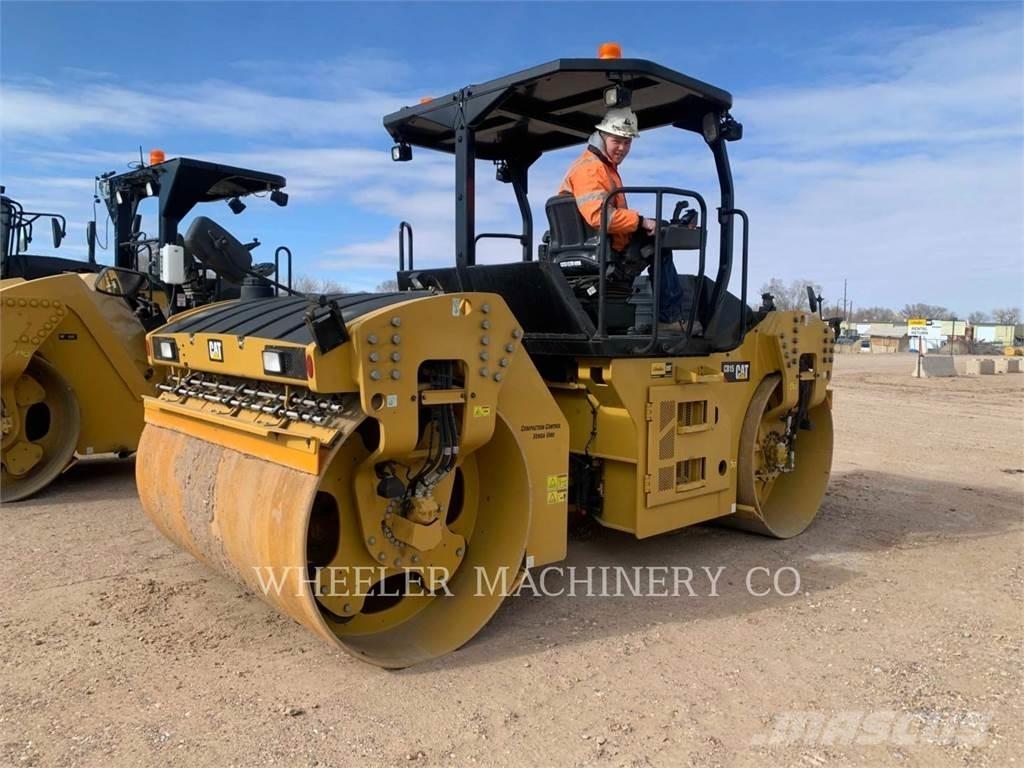 CAT CB15 VV Οδοστρωτήρες διπλού κυλίνδρου