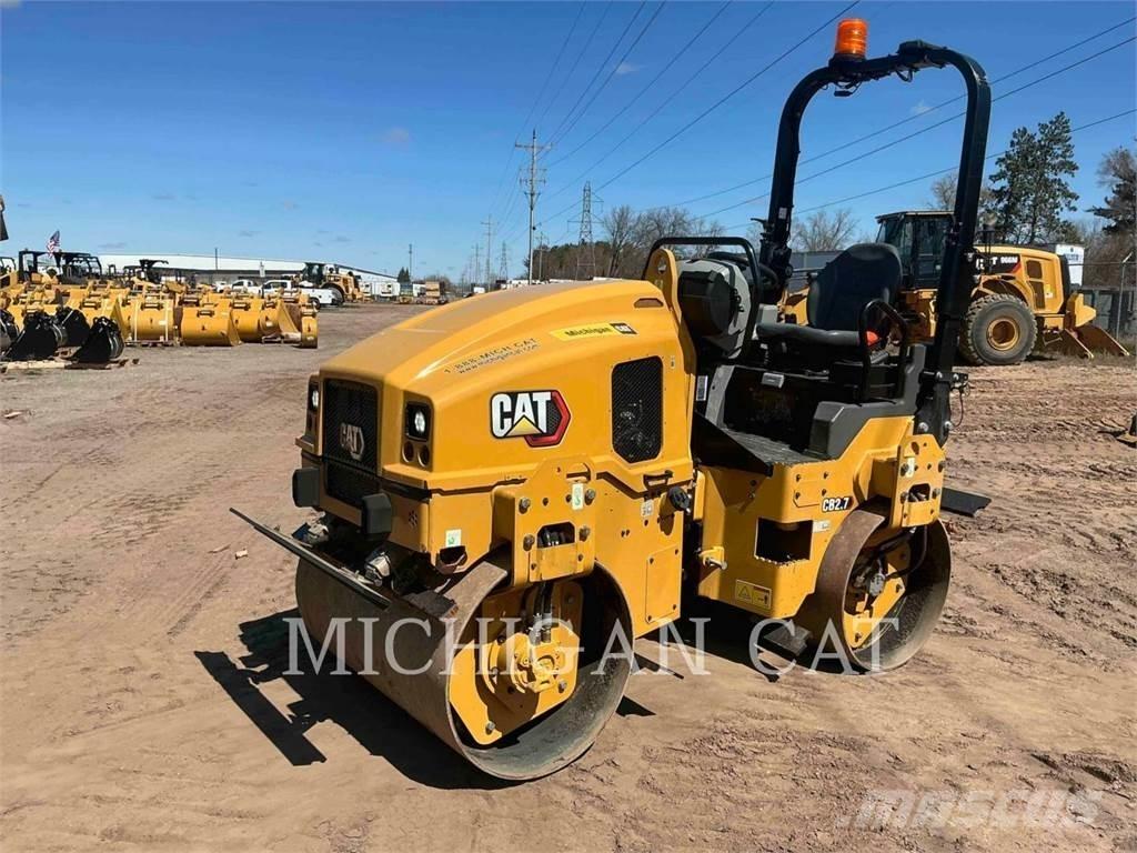 CAT CB2.7 Οδοστρωτήρες μονού κυλίνδρου