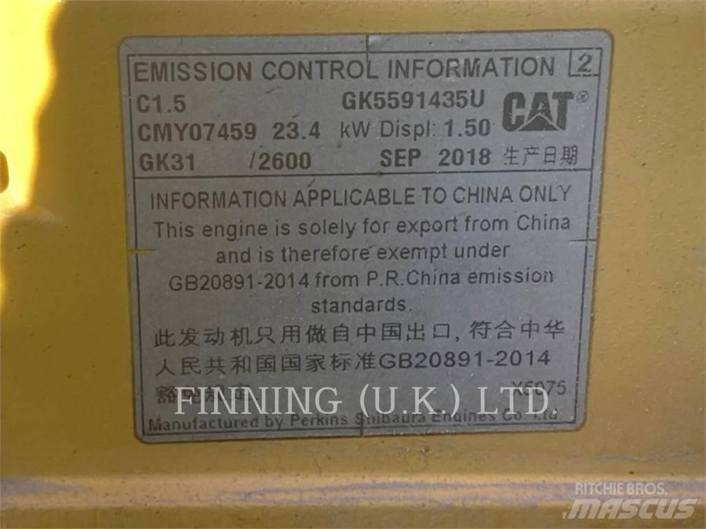 CAT CB2.7 Κύλινδροι συμπίεσης εδάφους