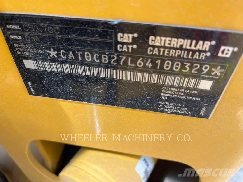 CAT CB2.7 GC Οδοστρωτήρες διπλού κυλίνδρου
