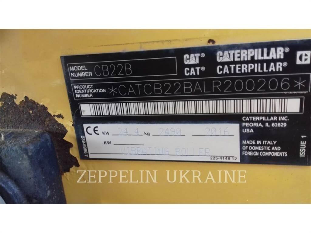 CAT CB22B Κύλινδροι συμπίεσης εδάφους