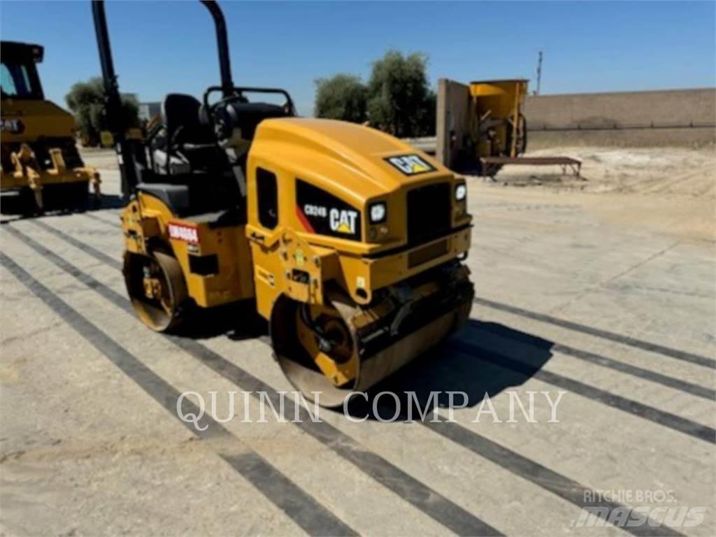 CAT CB24B Οδοστρωτήρες διπλού κυλίνδρου