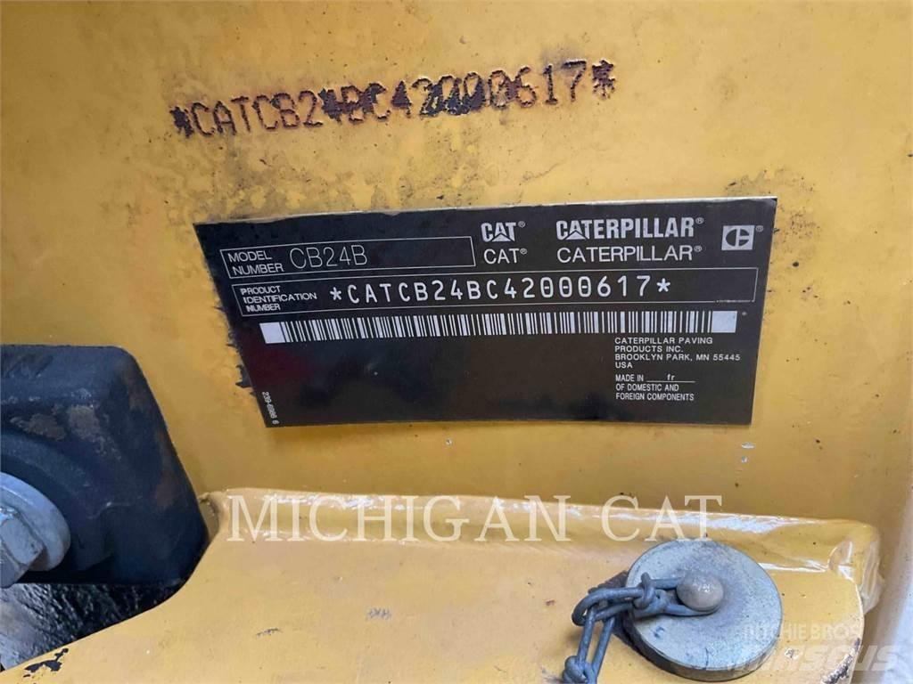 CAT CB24B Οδοστρωτήρες μονού κυλίνδρου
