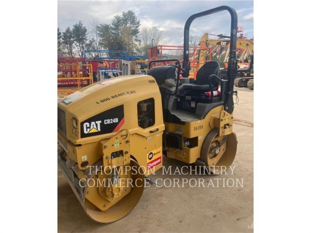 CAT CB24B Κύλινδροι συμπίεσης εδάφους