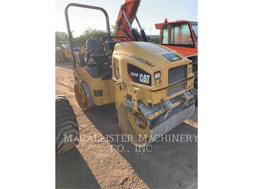 CAT CB34B Οδοστρωτήρες διπλού κυλίνδρου