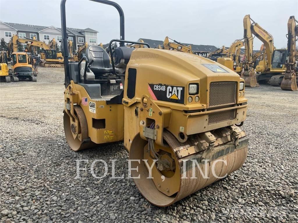 CAT CB34B Οδοστρωτήρες διπλού κυλίνδρου