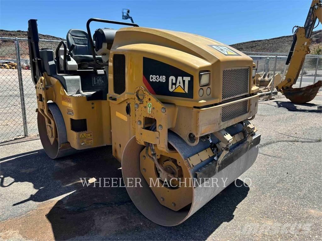 CAT CB34B Οδοστρωτήρες διπλού κυλίνδρου